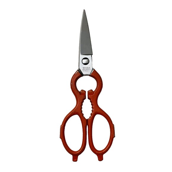 Wasa Solingen Metal Shears Scissors Multipurpose Made In Germany 8" Serrated - Picture 1 of 12